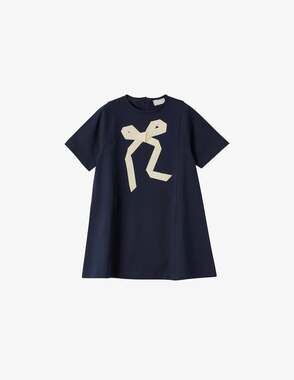 Il Gufo - Girls size 10
Cotton jersey dress w/ bow